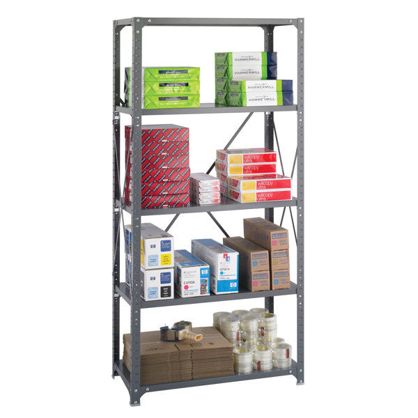 Safco Products Commercial Shelves(36" x 18" Shelves) Wayfair